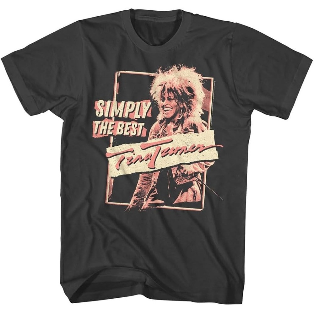 Tina Turner Simply The Best Adult T Shirt Singer